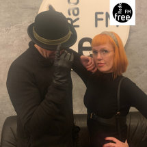 Jenny Butschalowski und Sir El Diablo bei Radio free FM