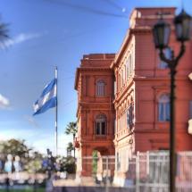 Der Präsidentenpalast in Buenos Aires