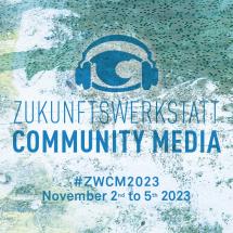 Flyer zwcm2023 (Credit:https://www.community-media.net/halle-2023/)