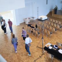 Ankommen und Radio hören 02.07.2023 im Stadthaus Ulm - Foto: Leni Schunk